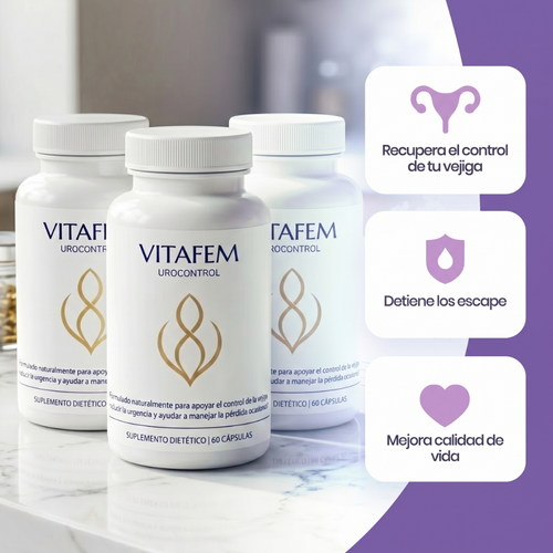 UroControl™ | Control de Vejiga con Fórmula GAG-Activa™