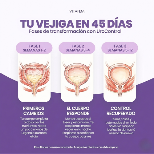 UroControl™ | Control de Vejiga con Fórmula GAG-Activa™